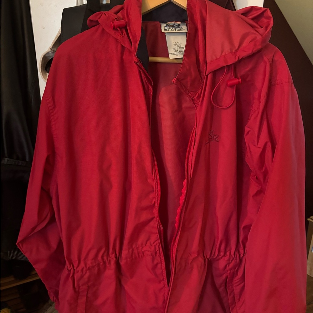 Northern Reflections Red Nylon Jacket